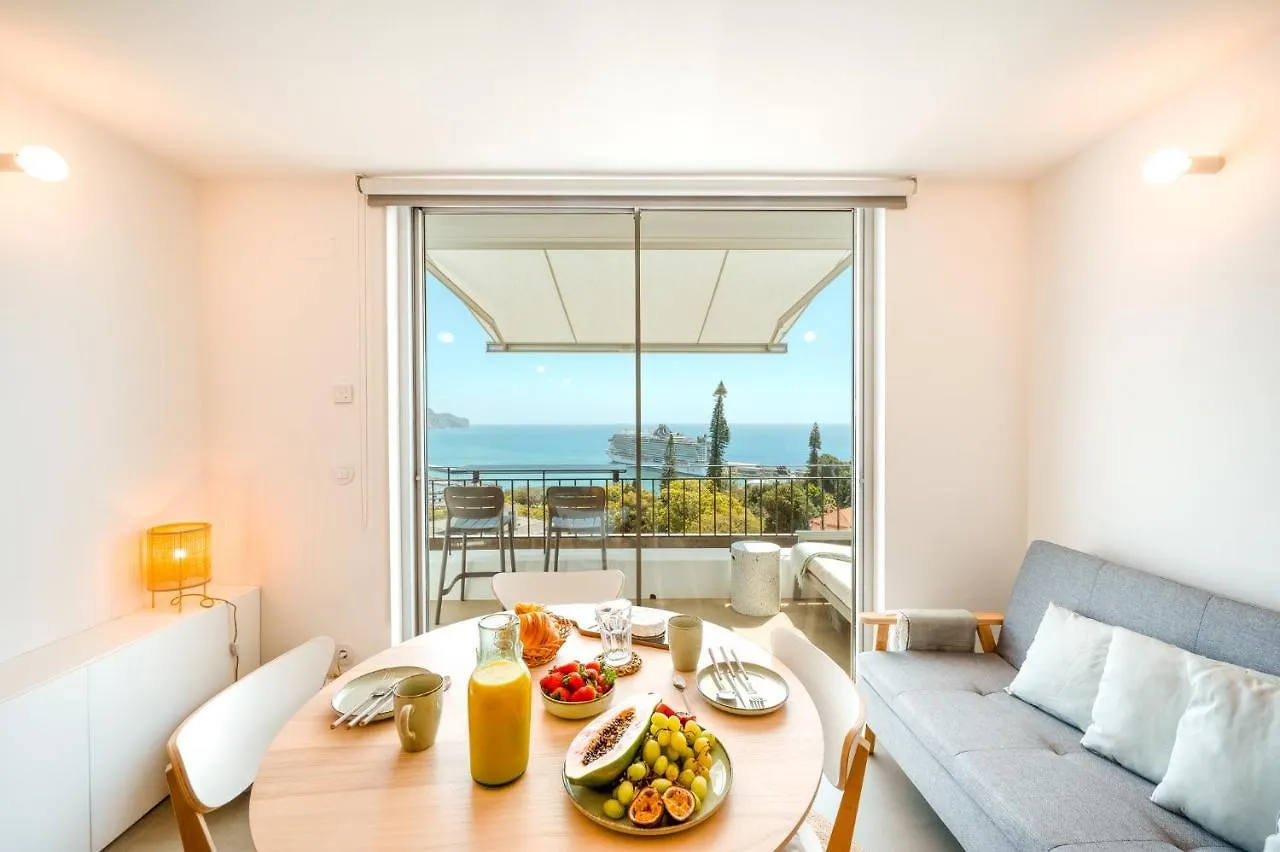 Jasmineiro Serra - Ocean View Studio Funchal  Lägenhet